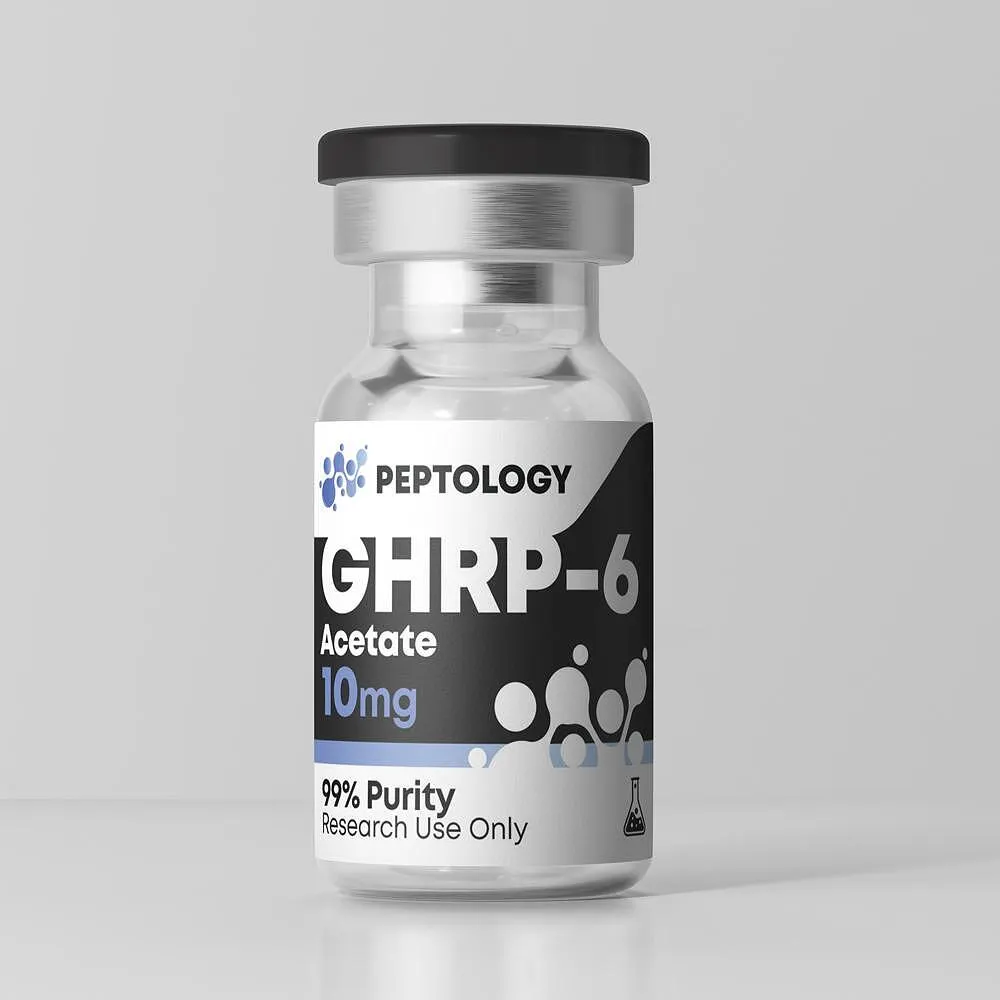GHRP‑6 10mg – Mimetik i grelinës për sekretimin e GH dhe oreksin